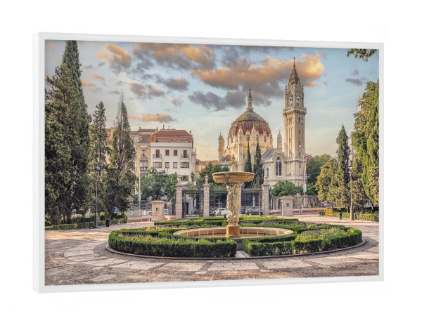 Poster mit weißem Rahmen "El Retiro" artboxONE - Städte,Reise,Architektur,Reise / Länder,Städte / Weitere