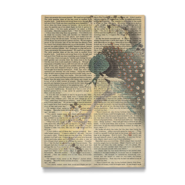 Galerie-Print "Pfau auf Worten" 30x20 cm artboxONE