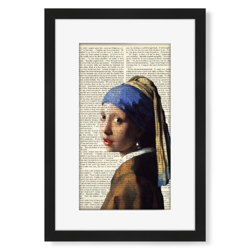 Das Mädchen auf Worten