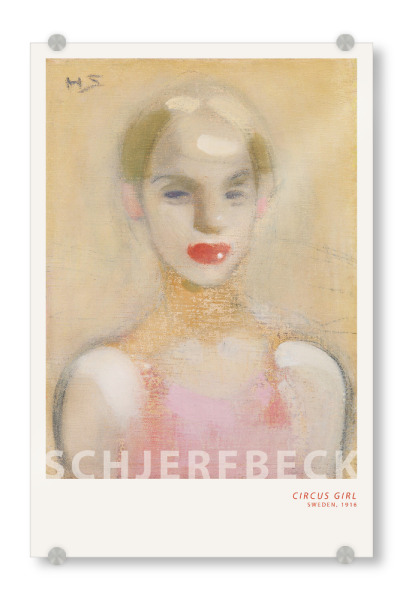 Acrylglasbild "Schjerfbeck - Zirkusmädchen" artboxONE - Menschen,Fashion,Für Mama