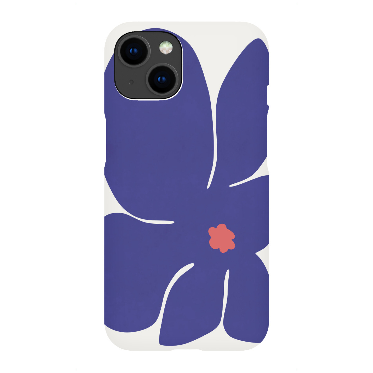 iPhone "Blaue Lilie" Premium-Case Handyhülle artboxONE