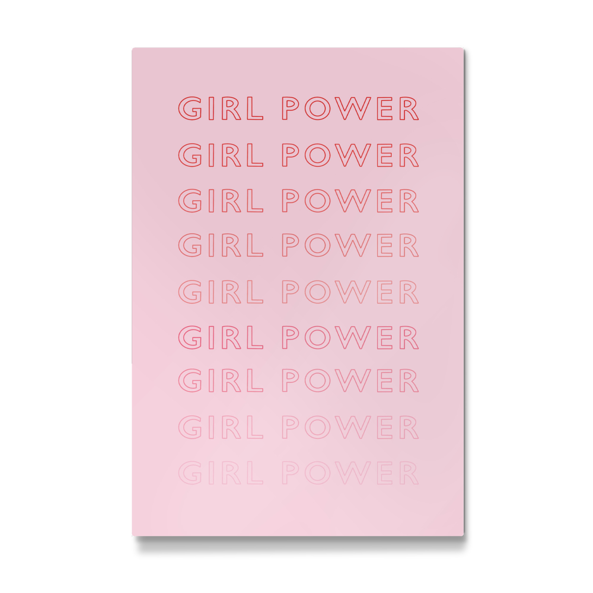 Galerie-Print "Girl Power - Pink" 30x20 cm artboxONE