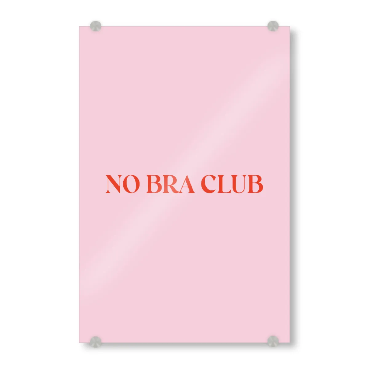 No Bra Club #3 Acrylic Print