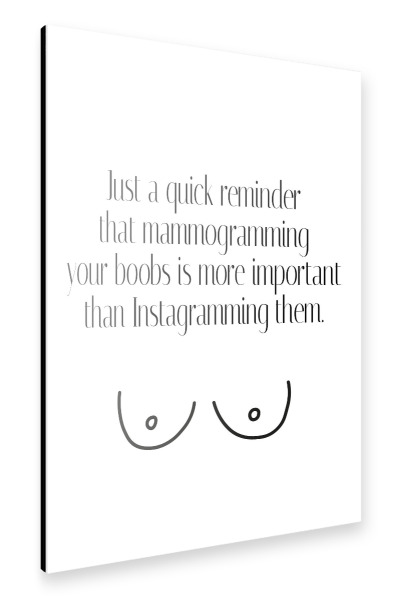 Alu-Dibond "Memmogramming" 30x20 cm artboxONE