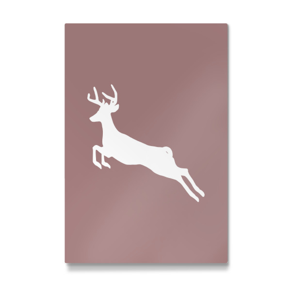 Galerie-Print "Springender Hirsch" 30x20 cm artboxONE