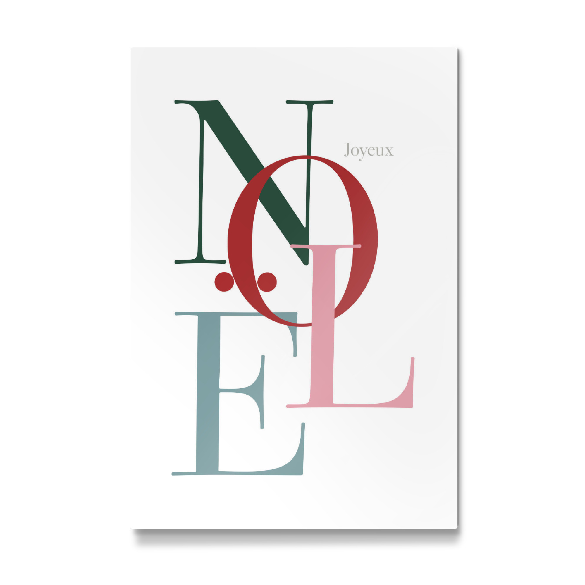 Galerie-Print "Joyeux Noël" 75x50 cm artboxONE