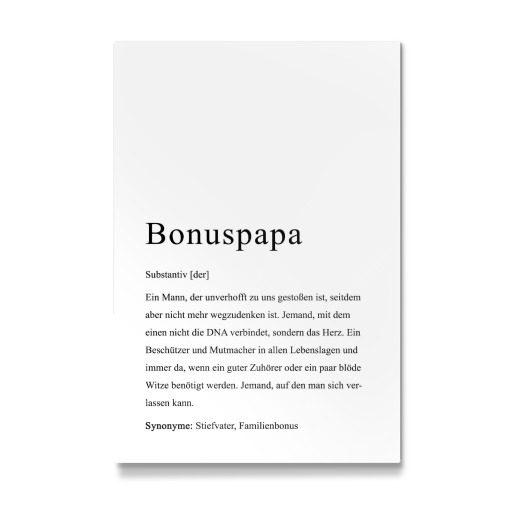 Bonuspapa