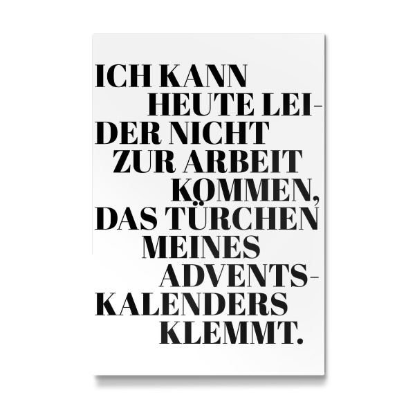 Galerie-Print "Adventskalendertürchen" 30x20 cm artboxONE