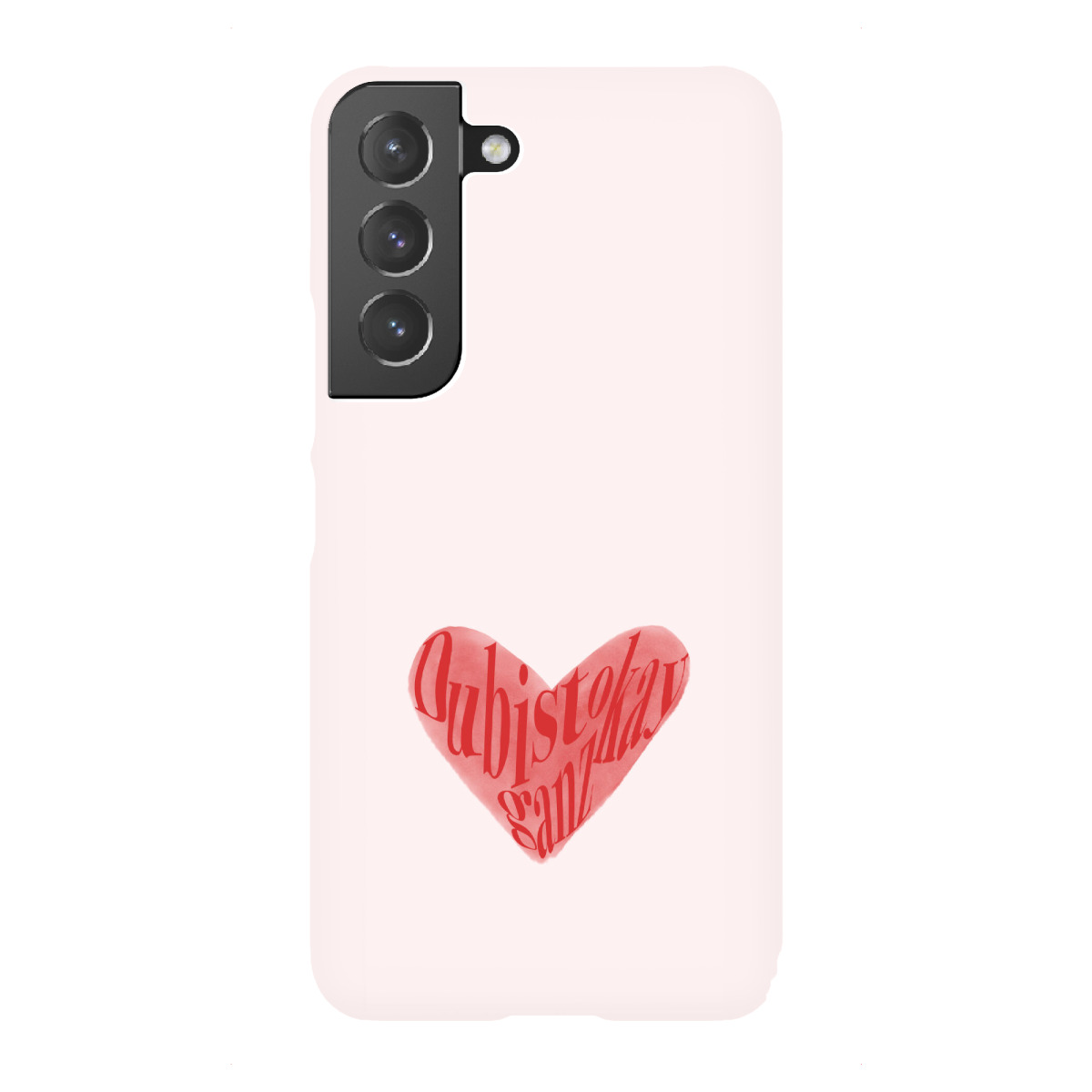 Samsung Galaxy "Du bist ganz ok - Herz" Premium-Case Handyhülle artboxONE