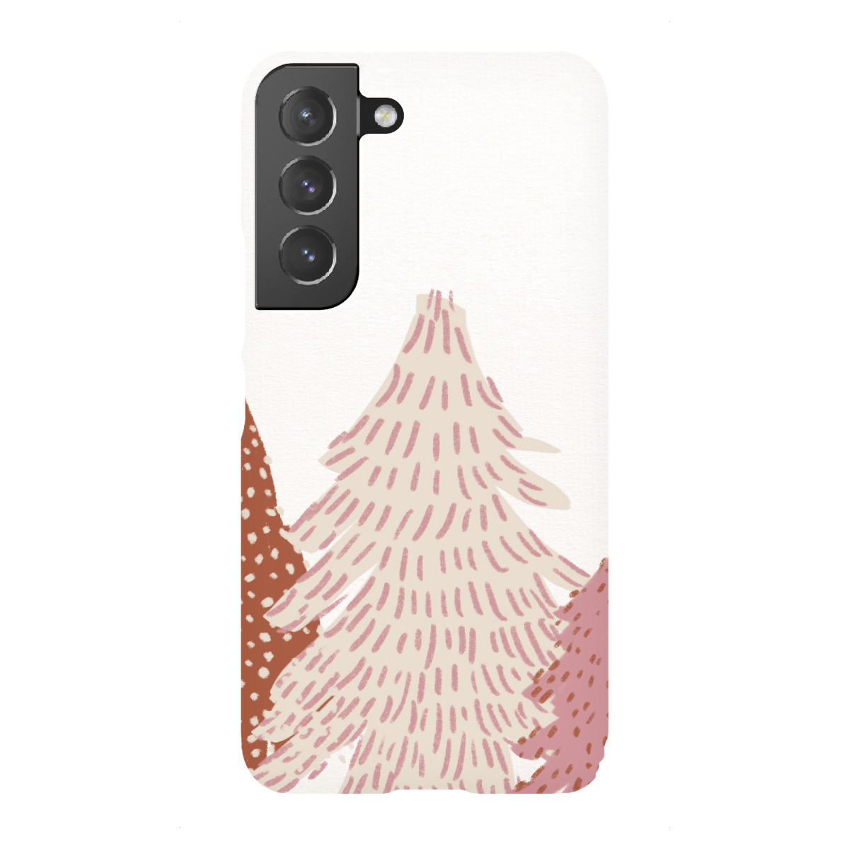 "Bunte Tännchen"für Samsung Galaxy - Premium-Case Handyhülle artboxONE