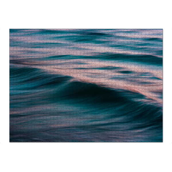 Puzzle Ravensburger "Die Einzigartigkeit von Wellen" artboxONE - Natur,Abstrakt,Reise / Strand und Meer