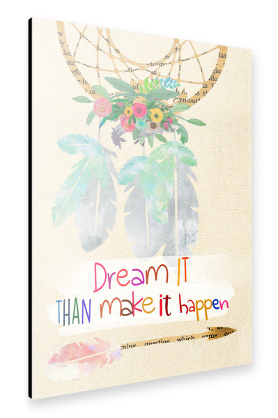 Alu-Dibond "Traumfänger" 30x20 cm artboxONE