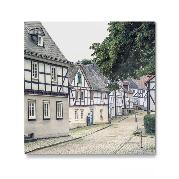 Galerie-Print "Fachwerk" 30x30 cm artboxONE