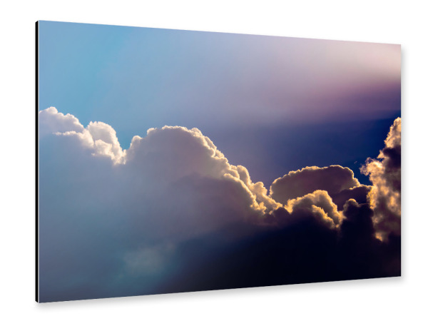 Alu-Dibond "Der Morgen ist angebrochen" 30x20 cm artboxONE