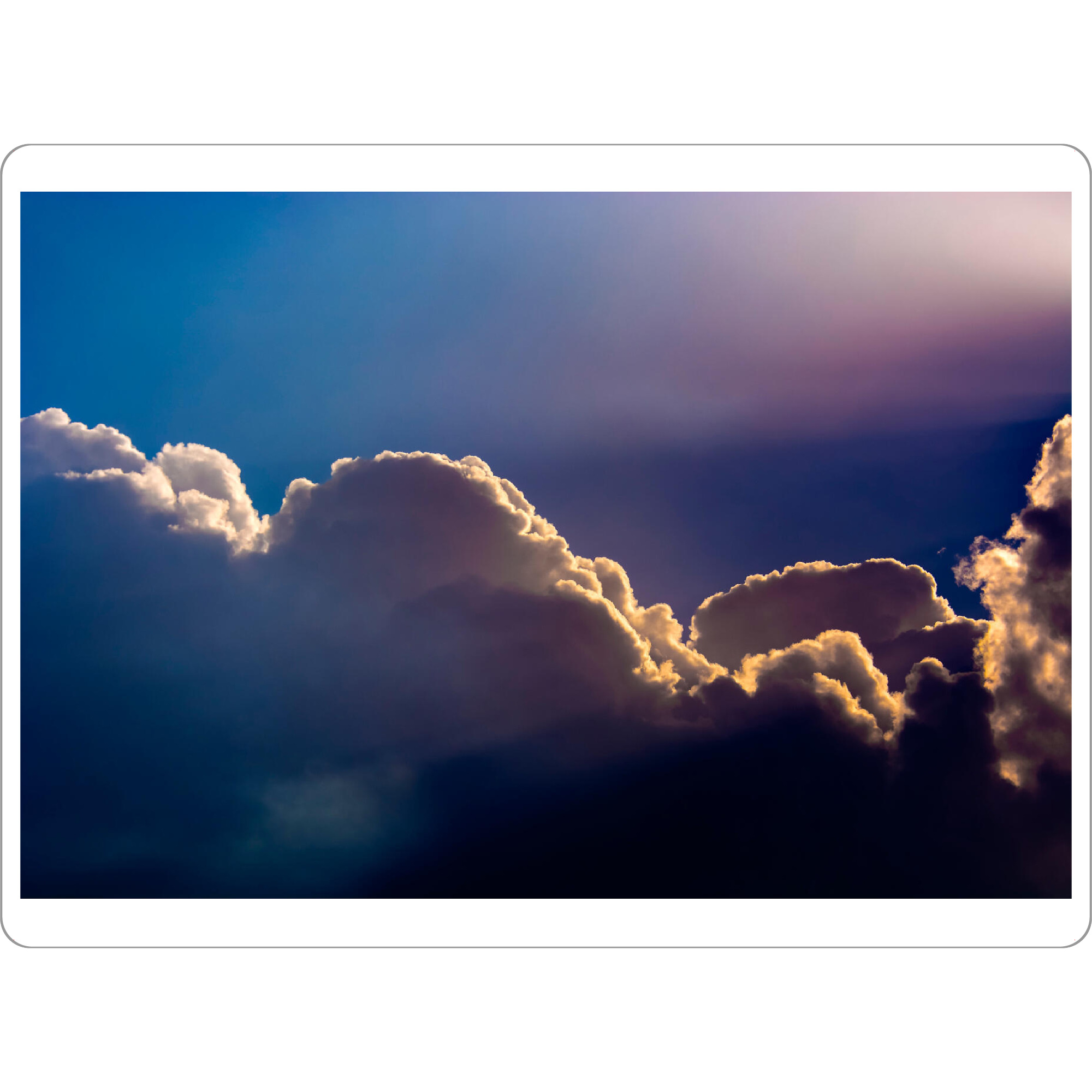 Tischset "Der Morgen ist angebrochen" artboxONE - Natur