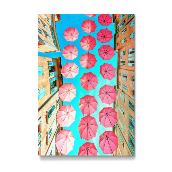 Galerie-Print "Rosa Regenschirme" 30x20 cm artboxONE