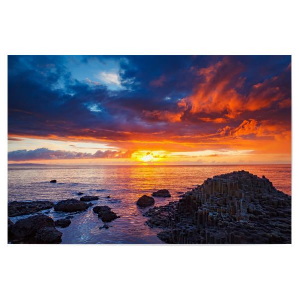 Poster "The Gaint ́s Causeway" artboxONE - Natur,Reise,Reise / Strand und Meer