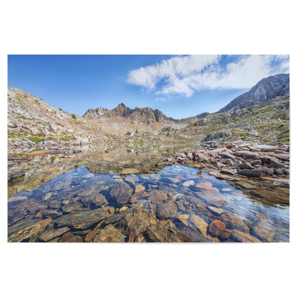 Poster "Terre-Rouge-See" artboxONE - Natur,Reise,Reise / Länder,Für Mama