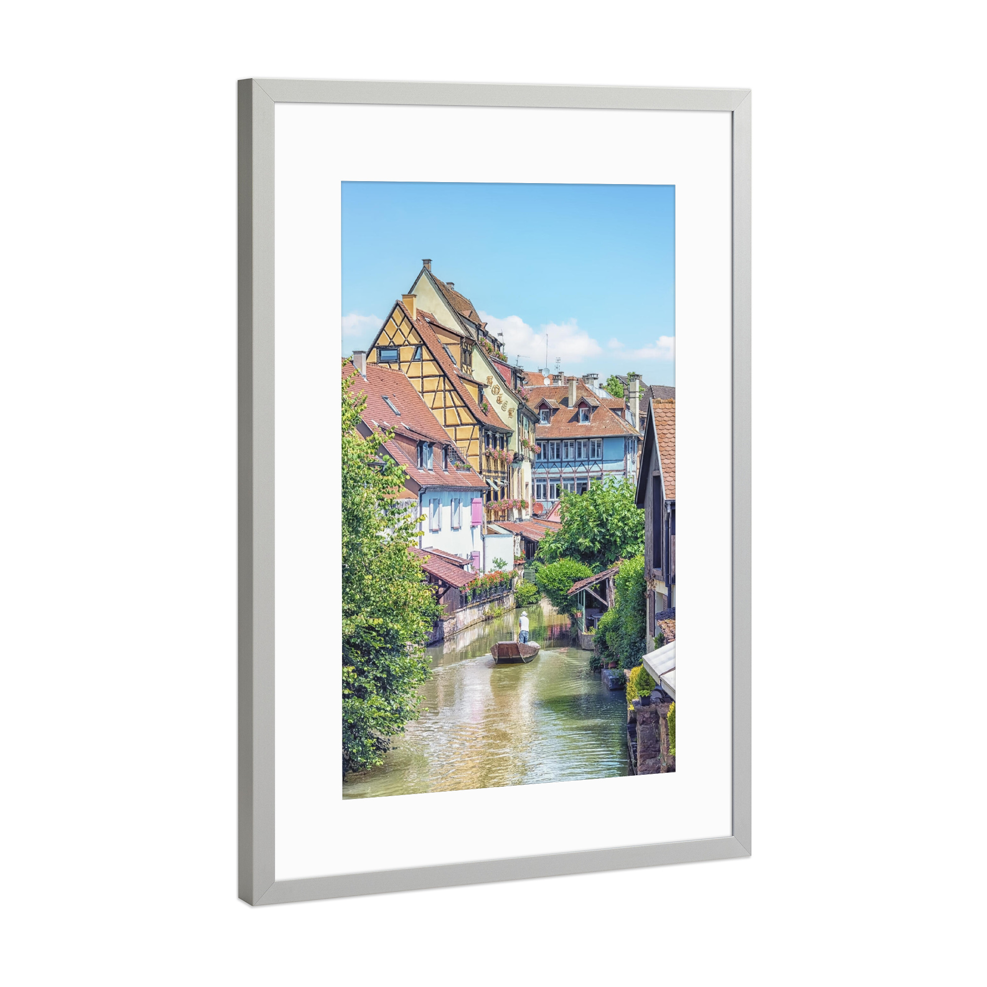 Poster mit Rahmen Silber "Kolmar" artboxONE - Städte,Reise,Architektur,Reise / Länder,Städte / Weitere