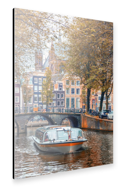Alu-Dibond "Schönes Amsterdam" 30x20 cm artboxONE