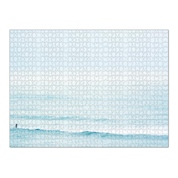 Puzzle Ravensburger "Wintersurfen" artboxONE - Natur,Menschen,Reise / Strand und Meer,Sport,Städte / Weitere
