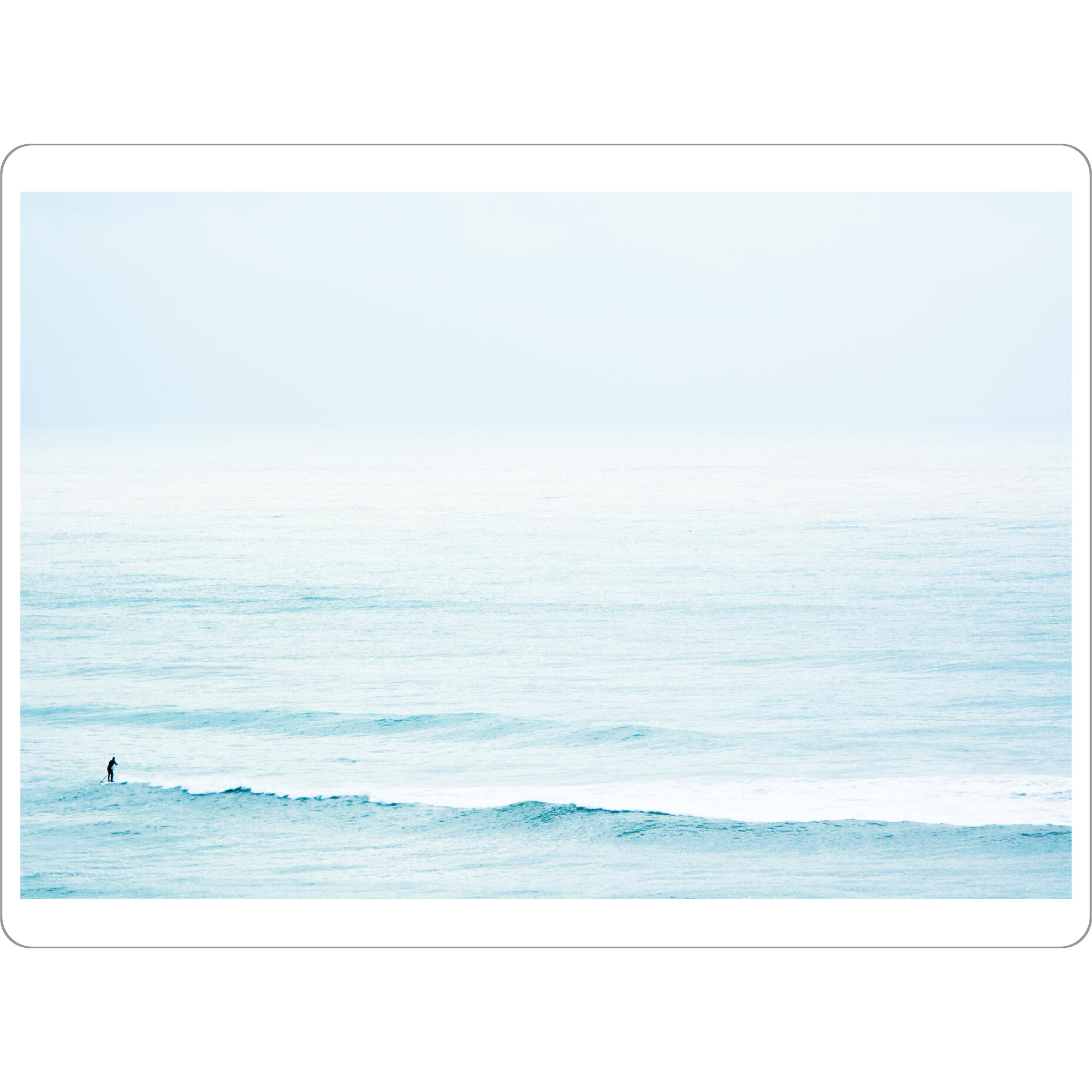 Tischset "Wintersurfen" artboxONE - Natur,Menschen,Reise / Strand und Meer,Sport,Städte / Weitere