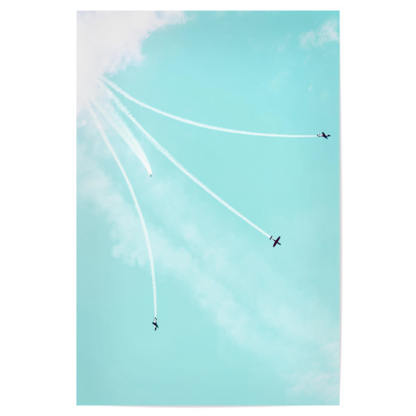 Poster "Oldtimer Flugzeuge" artboxONE - Sport