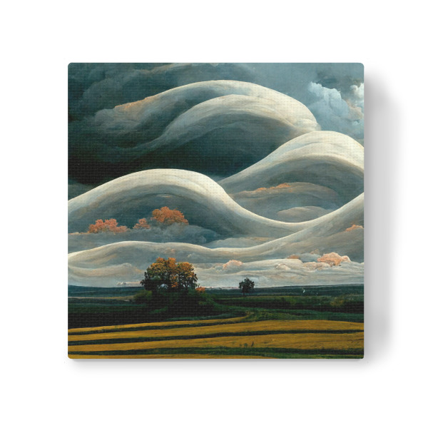 Leinwandbild "Fantasielandschaft" artboxONE - Natur,Floral,Abstrakt,Fiktion