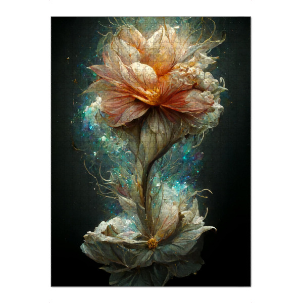 Puzzle Ravensburger "Funkelnde Traumblume" artboxONE - Natur,Floral,Abstrakt,Weihnachten,Für Mama