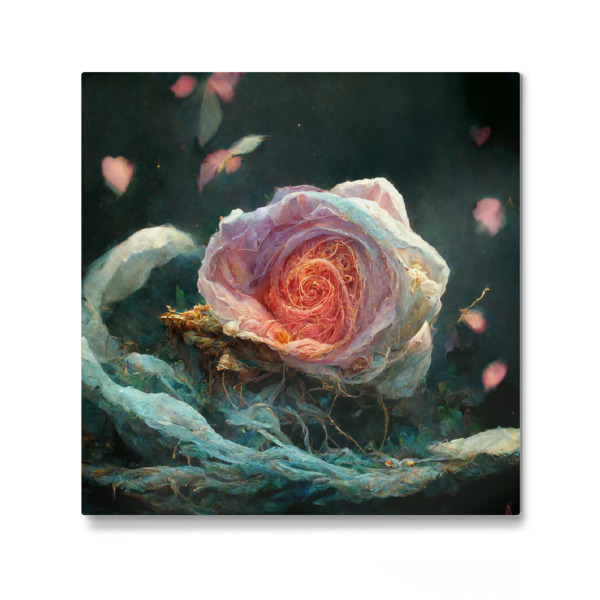 Galerie-Print "Rose mit Fantasie" 30x30 cm artboxONE