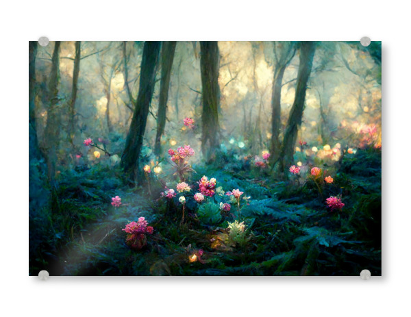Acrylglasbild "Waldstimmung" artboxONE - Natur,Floral,Abstrakt
