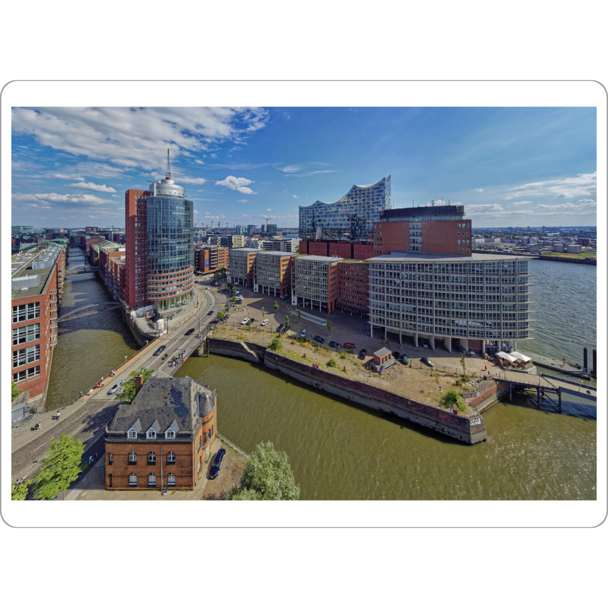 Tischset "Hamburg - Sandtorkai" artboxONE - Städte,Städte / Hamburg,Reise,Architektur,Reise / Länder