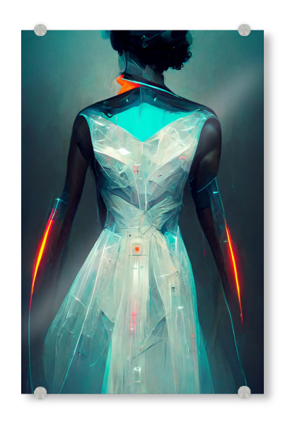 Acrylglasbild "Futuristische Mode" artboxONE - Fashion,Fiktion