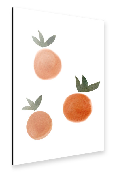 Alu-Dibond "Orangenfrucht" 30x20 cm artboxONE