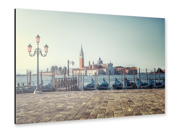 Alu-Dibond "Vintage Venedig" 30x20 cm artboxONE