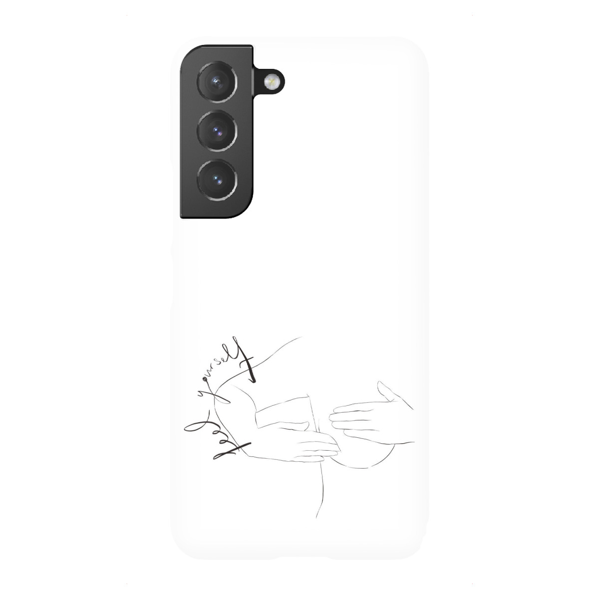 Samsung Galaxy "Feel yourself" Premium-Case Handyhülle artboxONE