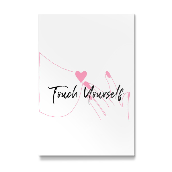 Galerie-Print "Touch yourself - Illustration" 30x20 cm artboxONE
