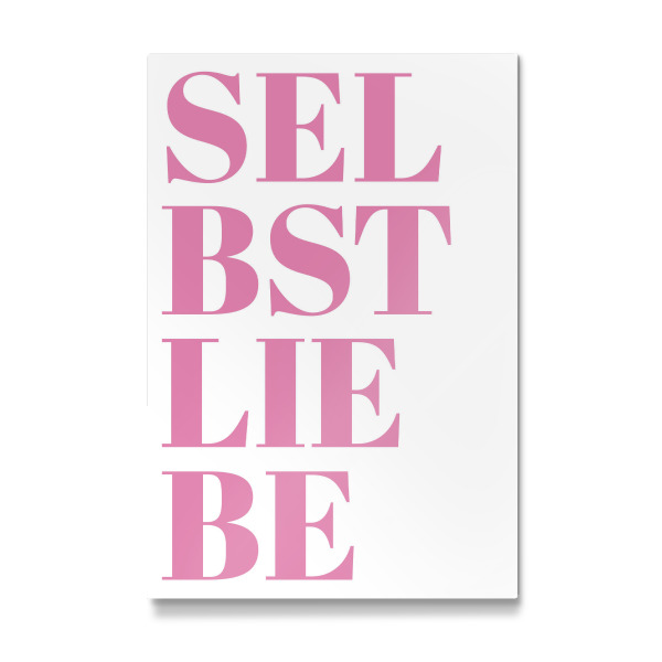 Galerie-Print "SELBSTLIEBE - PINK" 30x20 cm artboxONE