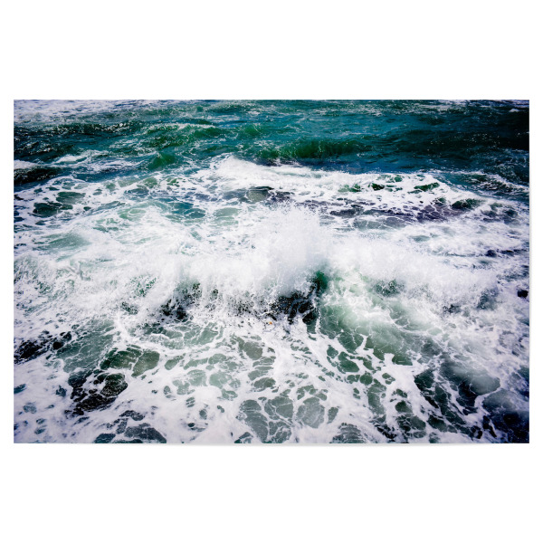 Poster "White Splash" artboxONE - Natur,Reise,Reise / Strand und Meer