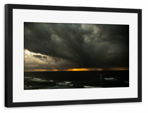 Poster mit Rahmen schwarz "The Light Fantastic" artboxONE - Natur,Reise,Reise / Strand und Meer