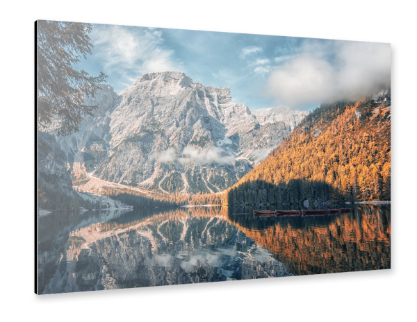 Alu-Dibond "Herbst in Prags" 30x20 cm artboxONE