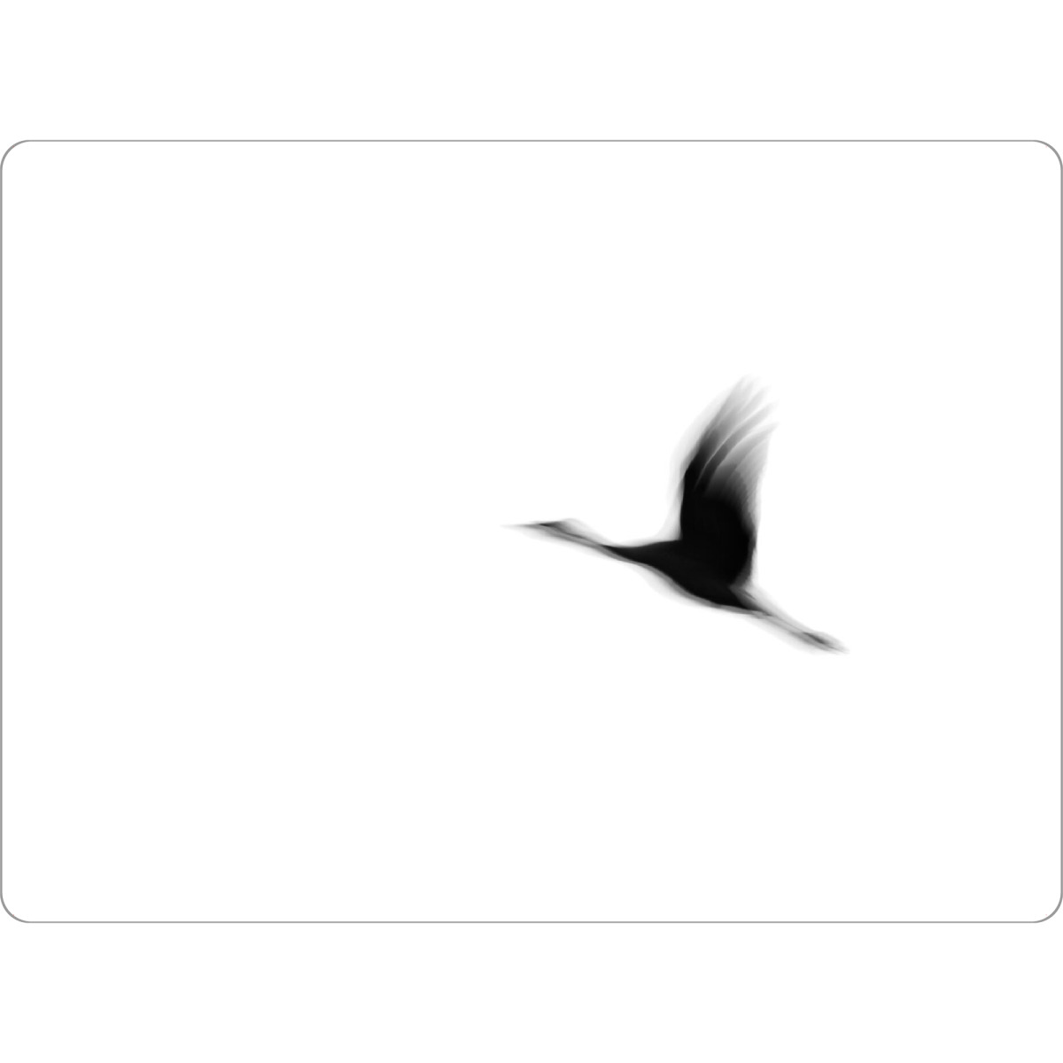 Tischset "Fliegender Kranich" artboxONE - Natur,Tiere,Reise / Länder