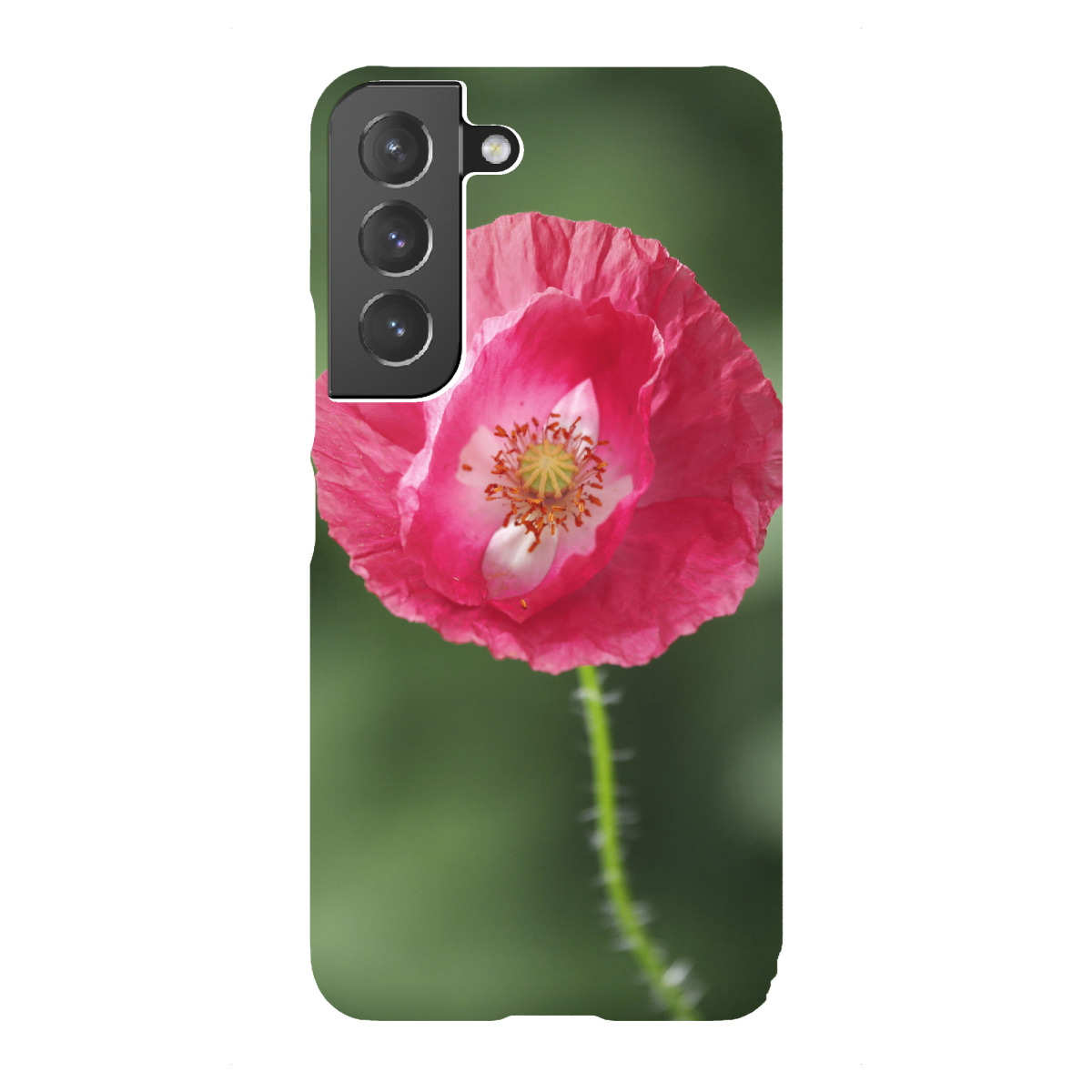 "Mohnblume Nahaufnahme, pink"für Samsung Galaxy - Premium-Case Handyhülle artboxONE