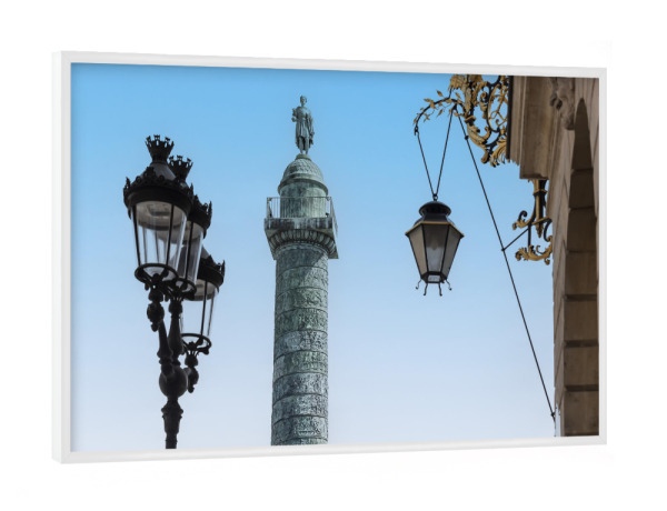 Poster mit weißem Rahmen "Vendome" artboxONE - Städte,Reise,Architektur,Städte / Paris,Reise / Länder