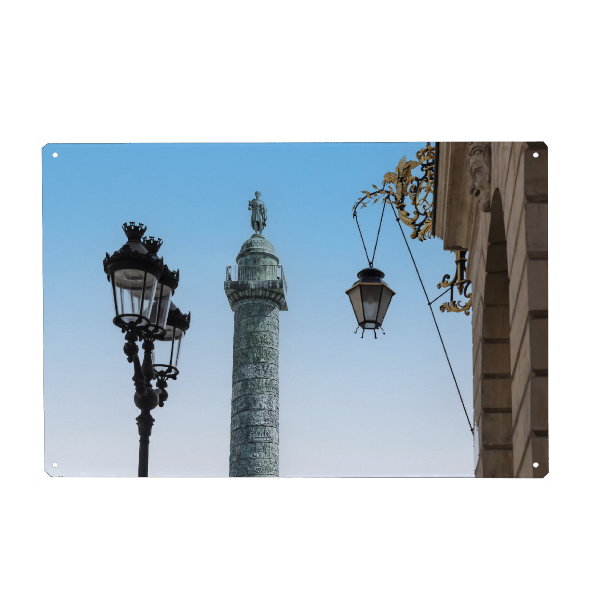 Holzbild "Vendome" artboxONE - Städte,Reise,Architektur,Städte / Paris,Reise / Länder