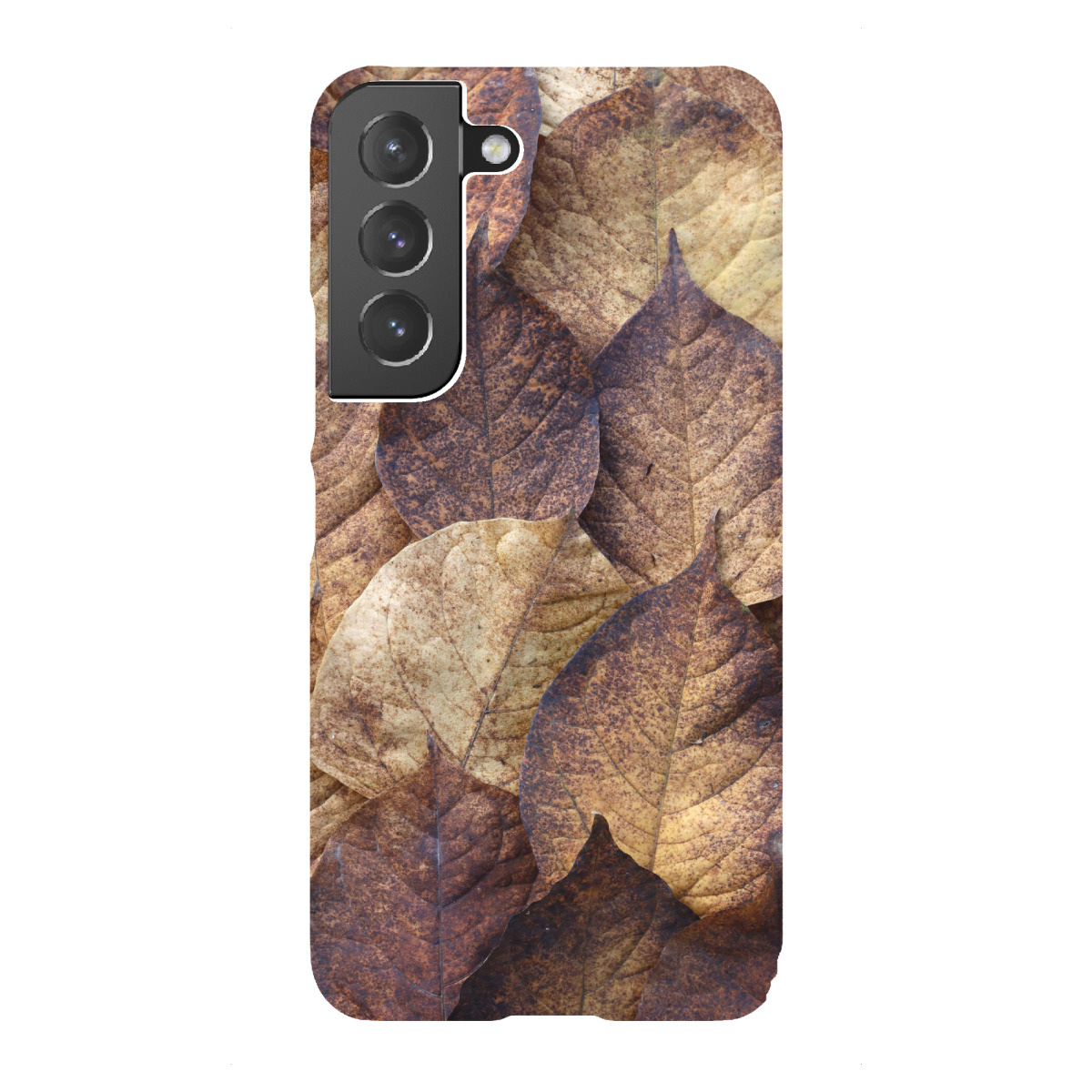 Samsung Galaxy "Herbstblätter Beige Braun Rot" Premium-Case Handyhülle artboxONE