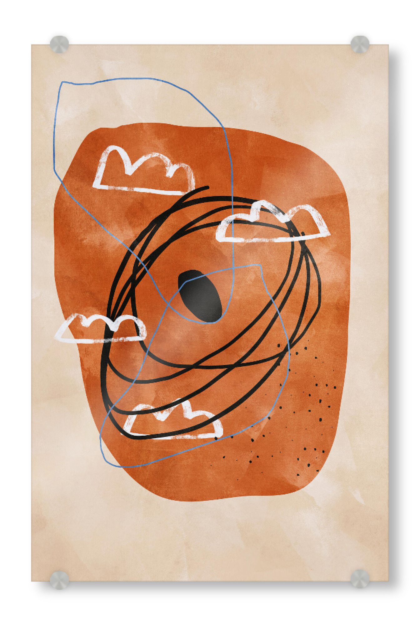 Acrylglasbild "False Mirror" artboxONE - Natur,Abstrakt,Geometrie