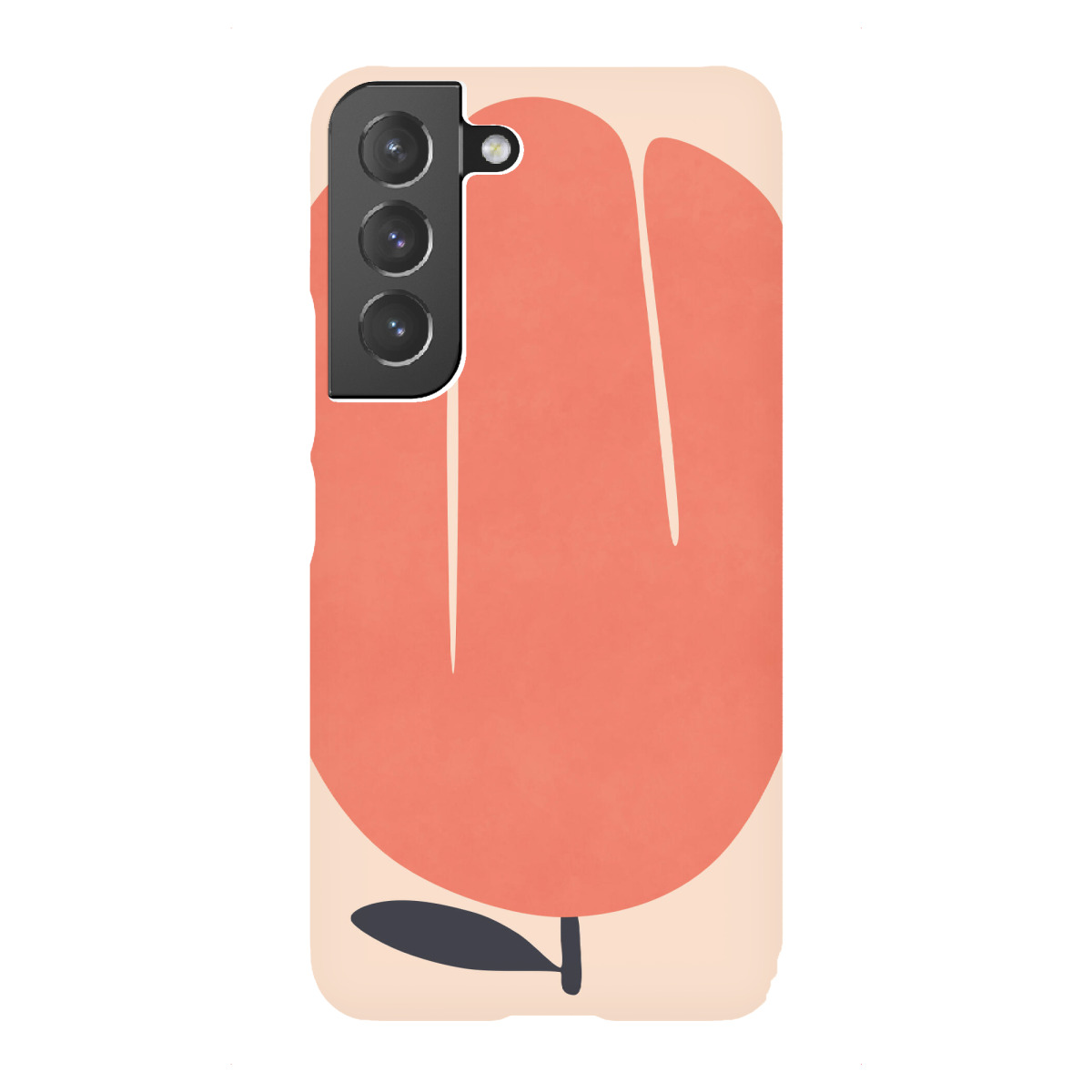 "Orangefarbene Tulpenblüte"für Samsung Galaxy - Premium-Case Handyhülle artboxONE