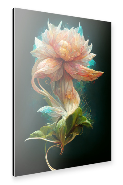 Alu-Dibond "Blume aus einem Traum" 30x20 cm artboxONE