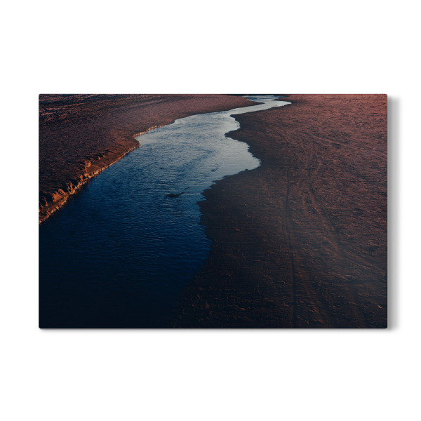 Galerie-Print "Brauner Fluss" 30x20 cm artboxONE